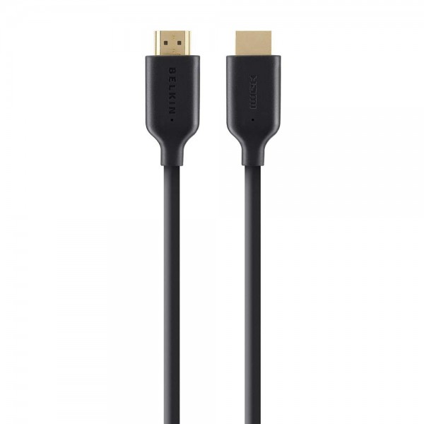 Belkin Gold-Plated High-Speed HDMI Cable with Ethernet 1M